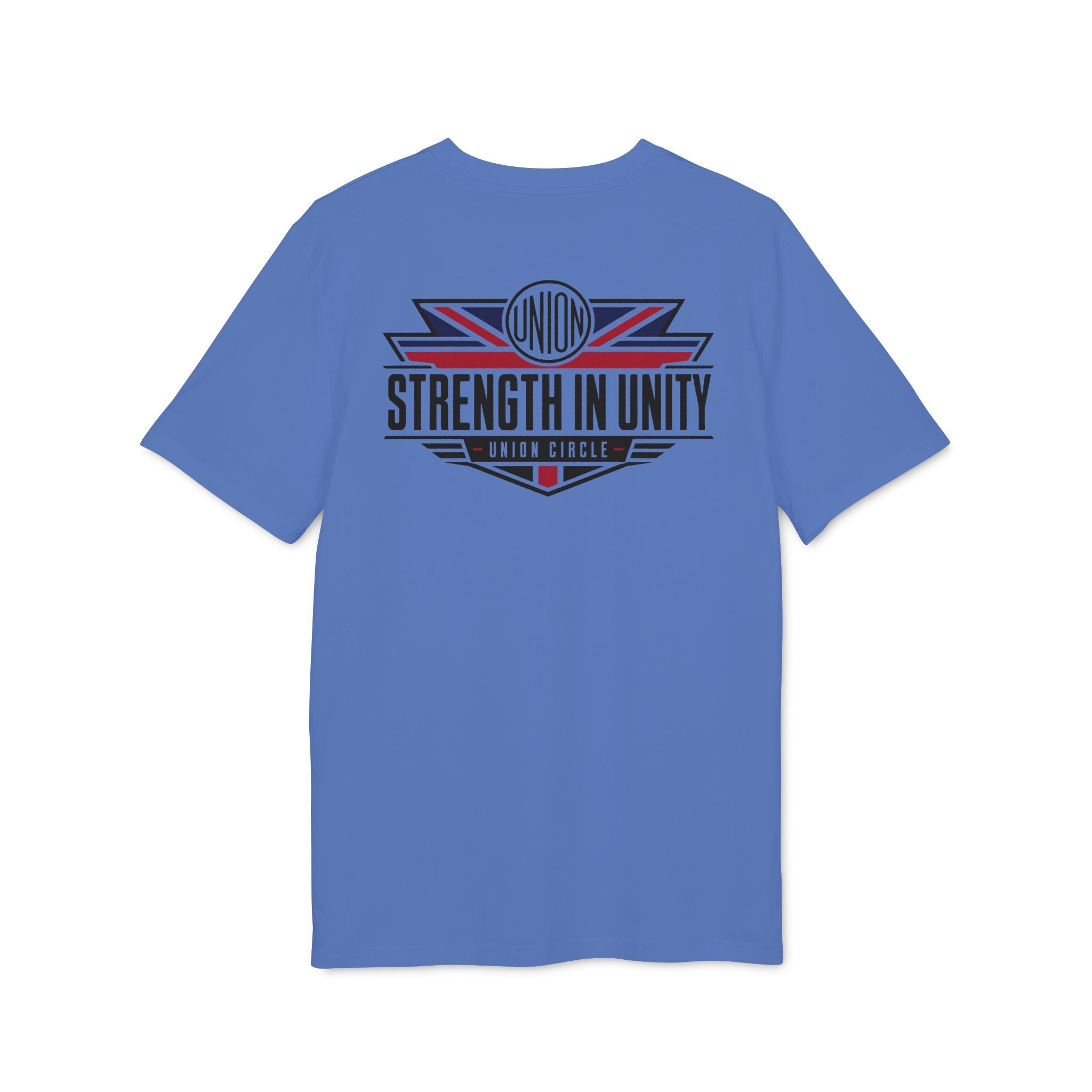 Strength In Unity T-Shirt — Small Chest Emblem & Back Print